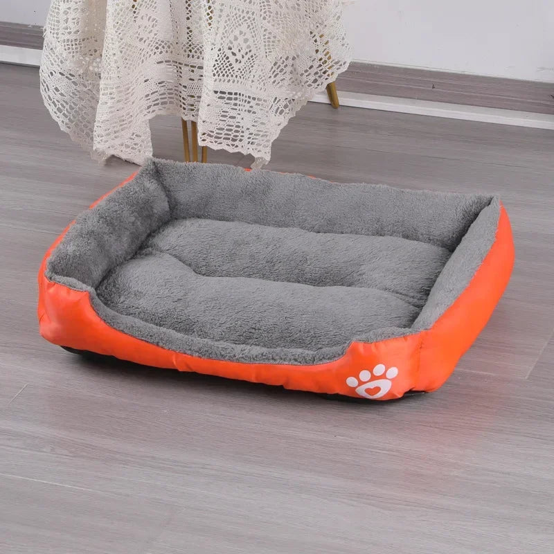 Pet Cat and Dog Nest Large Scale Pinkycolor Warm and Comfortable Soft Cotton Nest Waterproof Sofa Bed Universal for Cats and Dog
