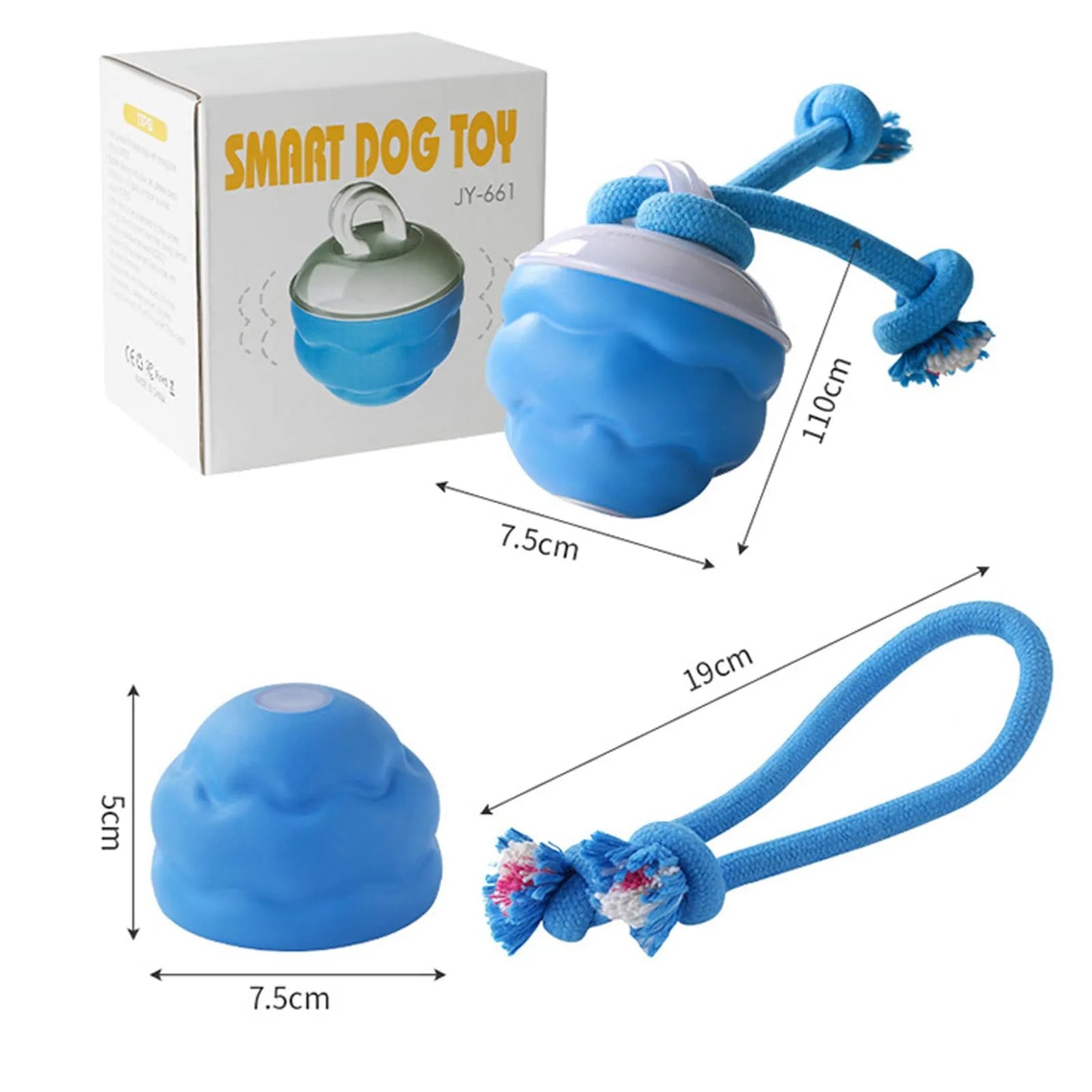 Dog Toys, Interactive Dog Balls, Jumping Ball Toys, For  USB Rechargeable Interactive Dog Toy Household Creative Pet Ball Toy