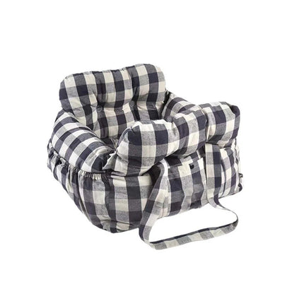 Pet Car Safety Seat Bed Pad Kennel Removable Washable Pet Supplies Four Season Universal Outdoors Traveling Indoor Dog Car Seat