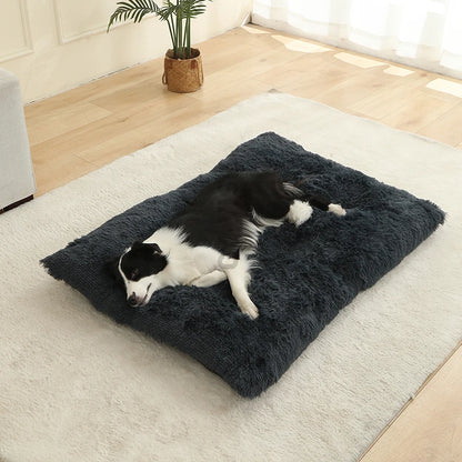 Soft Dog Beds House Soft Long Plush Best Pet Dog Bed For Dogs Basket Pet Products Cushion Cat Bed Cat Mat Animals Sleeping Sofa