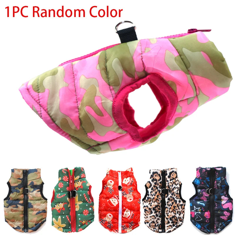 Winter Warm Dog Clothes For Small Dogs Puppy Cat Outfits Yorkie Coat Chihuahua Clothing Waterproof Pet Jacket Poodle Costumes