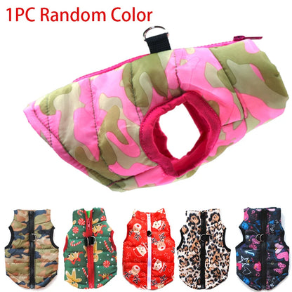 Winter Warm Dog Clothes For Small Dogs Puppy Cat Outfits Yorkie Coat Chihuahua Clothing Waterproof Pet Jacket Poodle Costumes