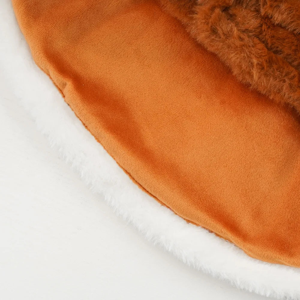 the ROAR & SNUGGLE PLUSH PET COAT - Winter Warm Thick Dog Coats for Pets, Plush Cat and Tiger Costumes, Plus Small Dog Plush Coats, All Pet Supplies