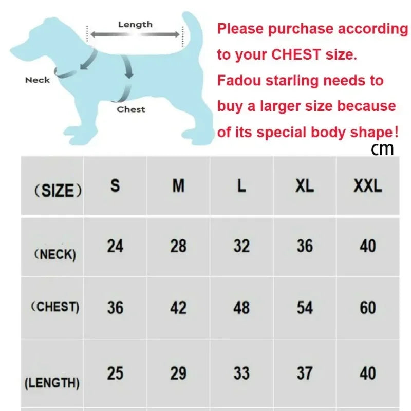 Winter Down Jacket for Schnauzer, Heavy Duty Dog Parka for Small Medium Dogs Warm Thick Vest French Bulldog Puppy Coats