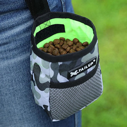 the TRAINSMART TREAT POUCH - Pet Dog Puppy Training Treat Snack/Bait Pet Feed Pocket/Pouch, Obedience Agility Pouch Food Bag, Pocket Snack Reward Waist Bag