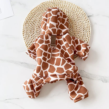 Autumn and Winter Solid Color Base Shirt Teddy Bear Flying Sleeve Sweater Dog Cat Clothing Pet Clothing Puppy Clothes Pajamas