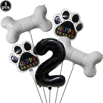 Pet Dog Cupcake Toppers Pet Dog Themed Birthday Party Supplies Dog Face Cake Toppers Puppy Theme Birthday Party Decoration