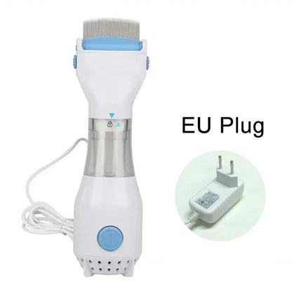 Electric Anti Lice Grabber Multifunctional Physical Flea Removal Killer Dog Brush Small Power Comb for Pet Dog Cat Accessories