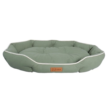 All-season Large Dog Bed House for Cats basket Elastic Big Space Dog Sofa Sleeping Mat Winter Warm Dog Cushion