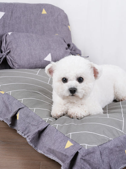 Small Dog Bed Puppy Beds Cats Big Cushion Accessory Bedding for Dogs Breeds Basket Accessories Sofa Large Kennel Baskets Pet Mat