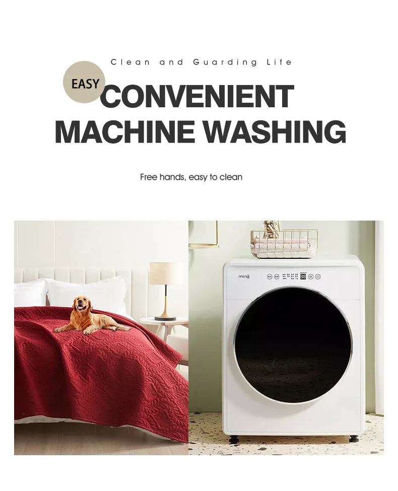 Dirt-Proof Bedspread Waterproof Dog Bed Cover Pet Blanket for Furniture Bed Protector Couch Cover for Dogs Cats Non-Slip Backing