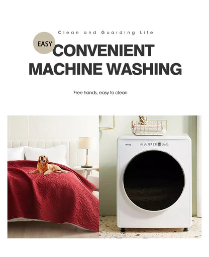 Dirt-Proof Bedspread Waterproof Dog Bed Cover Pet Blanket for Furniture Bed Protector Couch Cover for Dogs Cats Non-Slip Backing