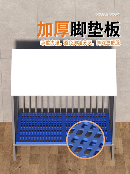 Bold and reinforced dog cage Medium-sized large dog outdoor rainproof rural outdoor special dog house Golden hair edge pasture