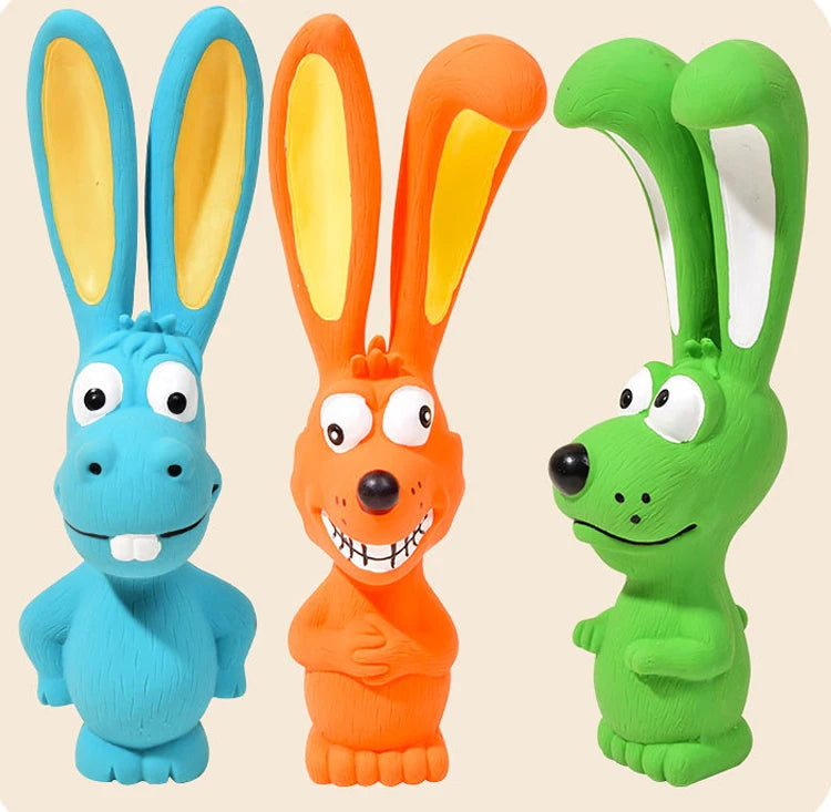 Latex Pet dog toys Squeaky Pets Chew Toys for Small Medium Dogs Bite Resistant Dog Cleaning Tooth Toys Pet Supplies