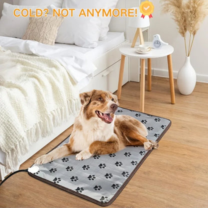 1PCS Dog and cat electric blanket heating pad pet mattress waterproof anti-bite adjustable temperature chair cushion