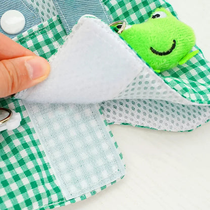 Three-piece Set Pet Cat Dog Chest Harness Traction Rope and Sun Hat Set Spring Summer Breathable Puppy Harness Dog Baseball Cap