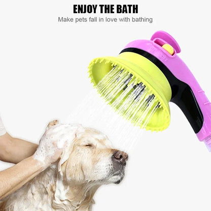 Dog Supply Head Wash Shower Pet Accessories Cats Brush Washing Bath Massage Combing Comb Shower Sprinkler Pet Dogs Animal Shower