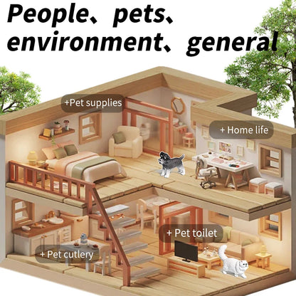 the DEORDORANT SPRAY - Portable Pet Deodorant, Green Tea Fragrance Spray, Bactericidal Deodorant, Non-Pungent Deodorant Dog and Cat Urine Spray