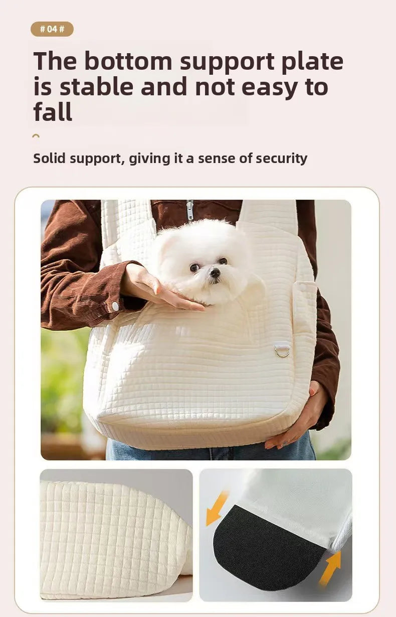 2025 best-selling dog bag - suitable for all seasons. Dog and cat outdoor bag with large capacity, breathable and comfortable.