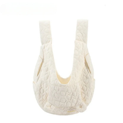 Pet Carrier Bag Extra Large Capacity Chest Backpack Dog and Cat Outdoor Bag Waterproof and Wind Resistant Portable Pet Bag