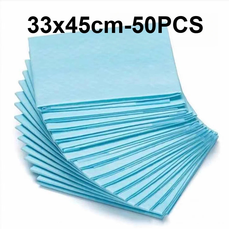 the PET PADS - 100/50/40/20PCS Pet Diaper Super Absorbent Disposable Dog Training Pee Pads, Quick Dry Clean Cushion, Cats/Dogs Supplies