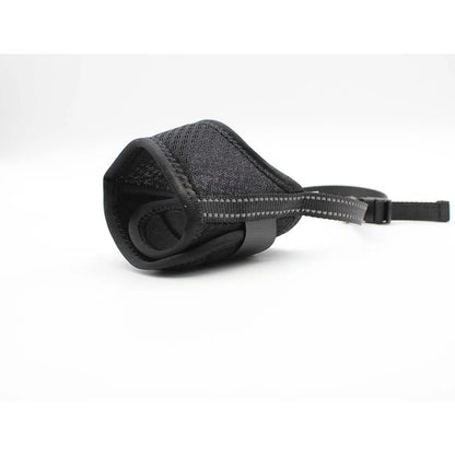 the ANTI-BITE DOG MUZZLE - Soft Air Mesh Dog Muzzle for Small, Medium & Large Dogs – Anti-Bite, Anti-Bark, Anti-Chew, Breathable, Drinkable & Adjustable