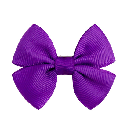 2PCS Solid Dog Bows Dog Hair Clips Pet Bowknot Doggly Hair Grooming Products For Puppy Kitten Dog Hair Barrette Pet Accessories