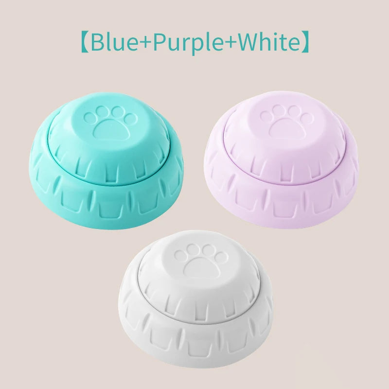 Pet Communication Button Dog Toys Recordable Pet Speaking Training Dog Talking Button Cute Claw Print Pattern Dog Accessories