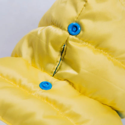 Dog Jacket Waterproof Luxury Dog Clothes Pet Down Cotton Vest Chihuahua French Bulldog Winter Dog Coat Puppy Warm Dog Costume