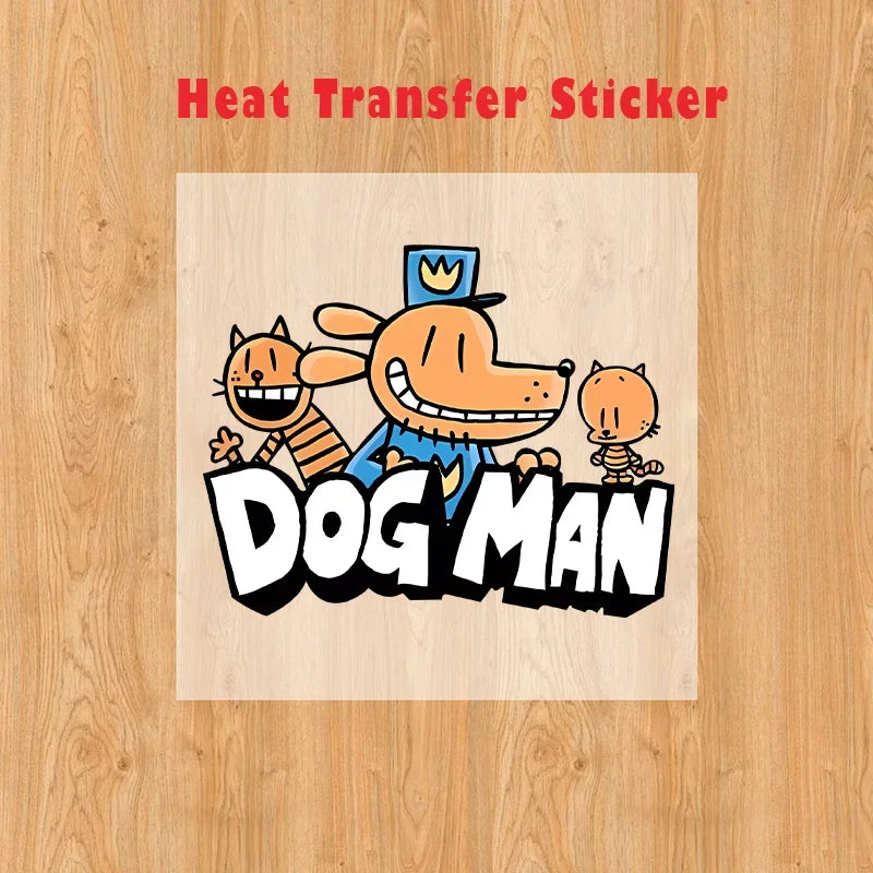 Dog Man Movie Coin Purse Girl Boy Cartoon Wallet Portable Cute Storage Bag Key Pocket Kawaii Handbag Hot Comic Kid Birthday Gift