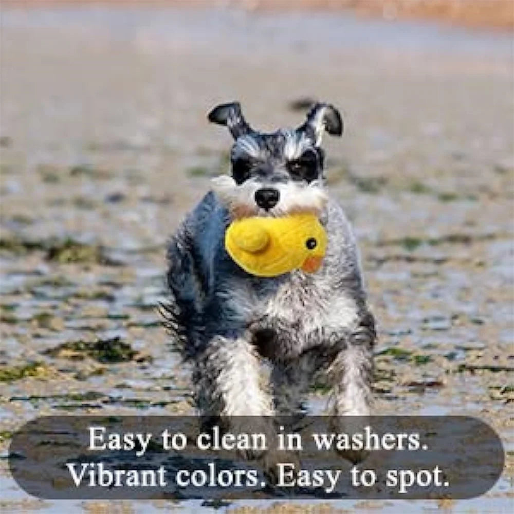 the GO BANANAS CHEW TOYS - 10 PACK SET - Pet Dog Toys, Plush Chew Toy, Soft Banana Bone Vegetable Fruit Squeaky Puppy Training Interactive Toy, Bite-Resistant, Pet Supplies