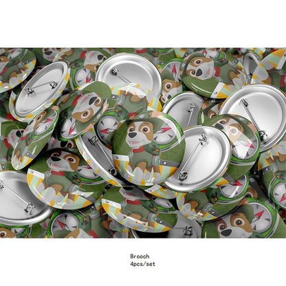 Paw Patrol Dark green dog disposable Birthday Party Decorations Tableware Balloons Birthday Decor Party Supplies Gifts for Boys