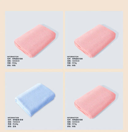 Pet Covers Air Conditioners Blankets Dog Bed Pads Dog Cat Blankets Thickened Coral Fleece Bath Towels