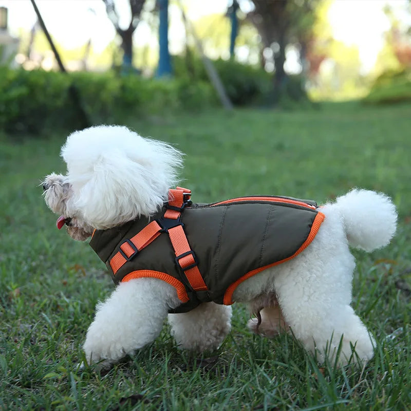 Waterproof Pet Clothes for Small Medium Dogs Jacket Puppy Warm Padded Down Coat Chihuahua Poodle Shih Tzu Costume Pug Outfits