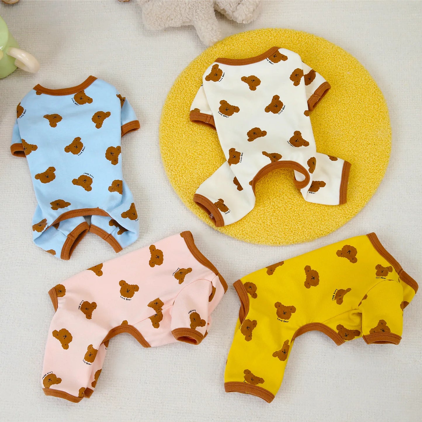 For Dogs Jumpsuit Puppy Pajamas Small Medium Pet Clothing Elegant Four Legs Clothes Chihuahua Pomeranian Costume Pet Supplies