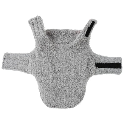 Reflective Pet Clothes For Small Large Dogs Warm Thicken Fleece Dog Vest Coat For Winter Plaid Puppy Parka With D-ring Labrador