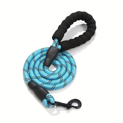 the SUREFLEX HEAVY-DUTY LEASH - Reflective Dog Leash with Comfortable Padded Handle - Double Heavy Duty Traction Rope for Strong Dogs - Enhance Safety and Control