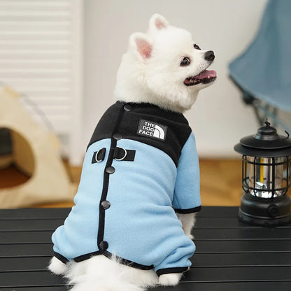 Pet Dog Clothes Soft Warm Fleece Dogs Jumpsuits Pet Clothing for Small Dogs Puppy Cats Clothes Chihuahua Yorkshire Costume Coat