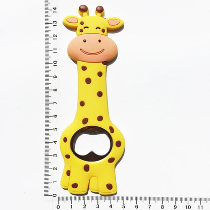 Cartoon Cute Animal Paw Wine Bottle Opener Beer Bottle Opener Cat Magnet Refrigerator Sticker Dog Fridge Magnet Beer Opener