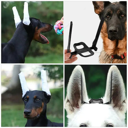 Dog Ears Stand Doberman Ear Stand Up Support Tool Assist Durable Adjustable Dogs Ear Standing Dog Supplies Accessories
