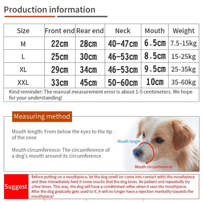 Dog Muzzle Anti Biting Pet Mouth Mask Adjustable & Breathable Leather Metal Muzzle Protection Cover Muzzles for Dog Accessories