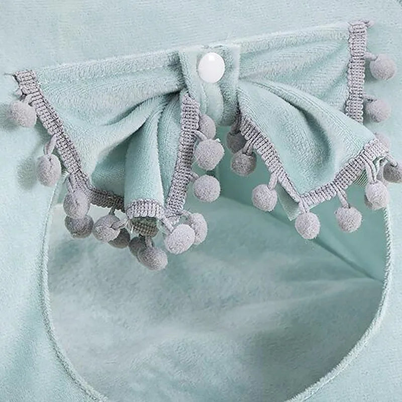 the DAINTY DOGHOUSE - Pet Dog/Cat Tent, Summer Cave Hut Cat/Dog, Sleep House for Kitten/Puppy, Playpen Cage Basket Kennel, Small Doghouse Bed Chihuahua