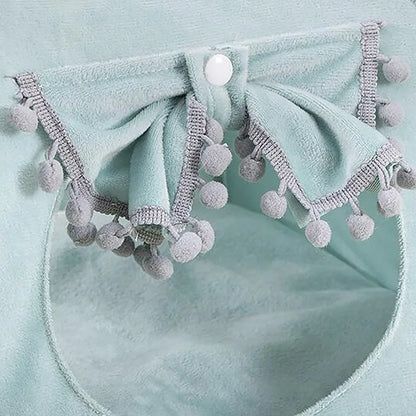 the DAINTY DOGHOUSE - Pet Dog/Cat Tent, Summer Cave Hut Cat/Dog, Sleep House for Kitten/Puppy, Playpen Cage Basket Kennel, Small Doghouse Bed Chihuahua