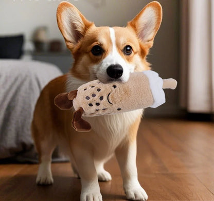 Plush Pet Dog Toy Cute Bite Resistant Pet Chew Toy for Small Medium Dogs Puppy Sleeping Companion Toy Dog Accessories