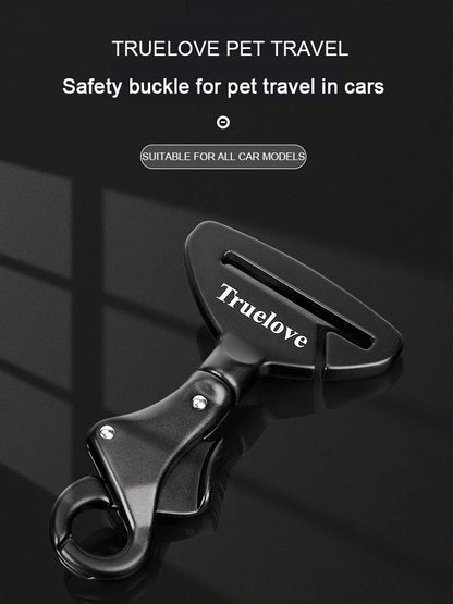 Truelove Pet All Car Seat Belt Safety Buckle with Collar or Harness High-quality Lightweight Aluminium Alloy Portable TLM1993