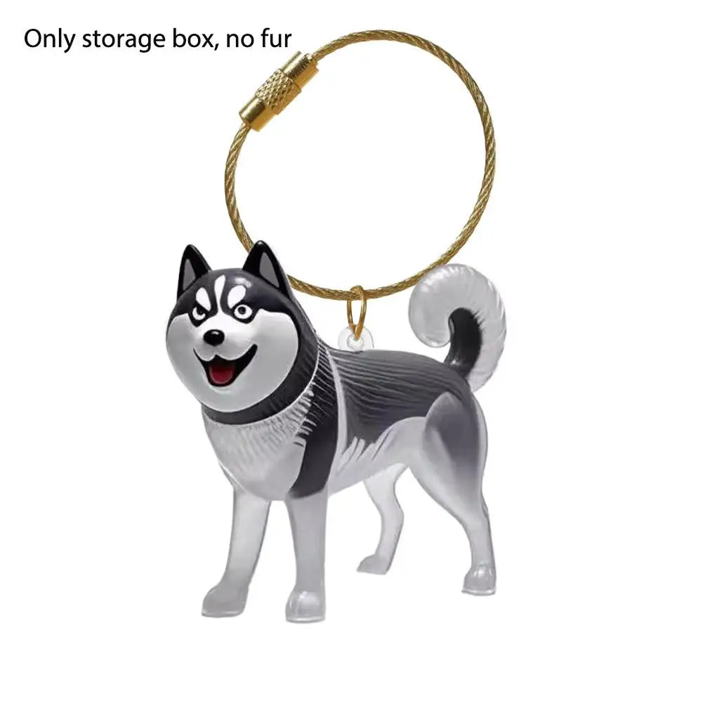 Keychain For Collecting Cat And Dog Hair, Fur Life Pendant For Dogs, DIY Pet Furs Collection Keychain, Pet Fur Keepsake