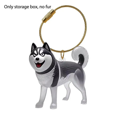 Keychain For Collecting Cat And Dog Hair, Fur Life Pendant For Dogs, DIY Pet Furs Collection Keychain, Pet Fur Keepsake