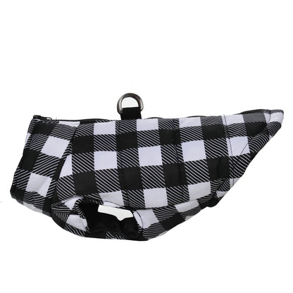Pet Dog Clothes Vest for Small Medium Dogs Cats Autumn Winter Windproof Puppy Footprint Jacket Coat Bulldog French Pug Chihuahua