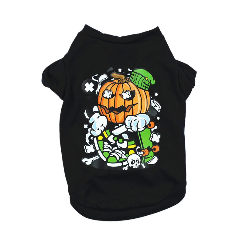 the TINYTAIL COTTON SHIRT - Cheap Cotton Puppy Dog T-Shirt for Small Dogs, Hot Sale Print Pet Clothes, Yorkshire, Pomeranian, Pug, Cat Shirts