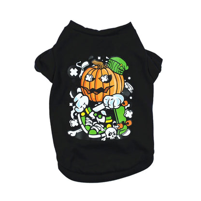 the TINYTAIL COTTON SHIRT - Cheap Cotton Puppy Dog T-Shirt for Small Dogs, Hot Sale Print Pet Clothes, Yorkshire, Pomeranian, Pug, Cat Shirts